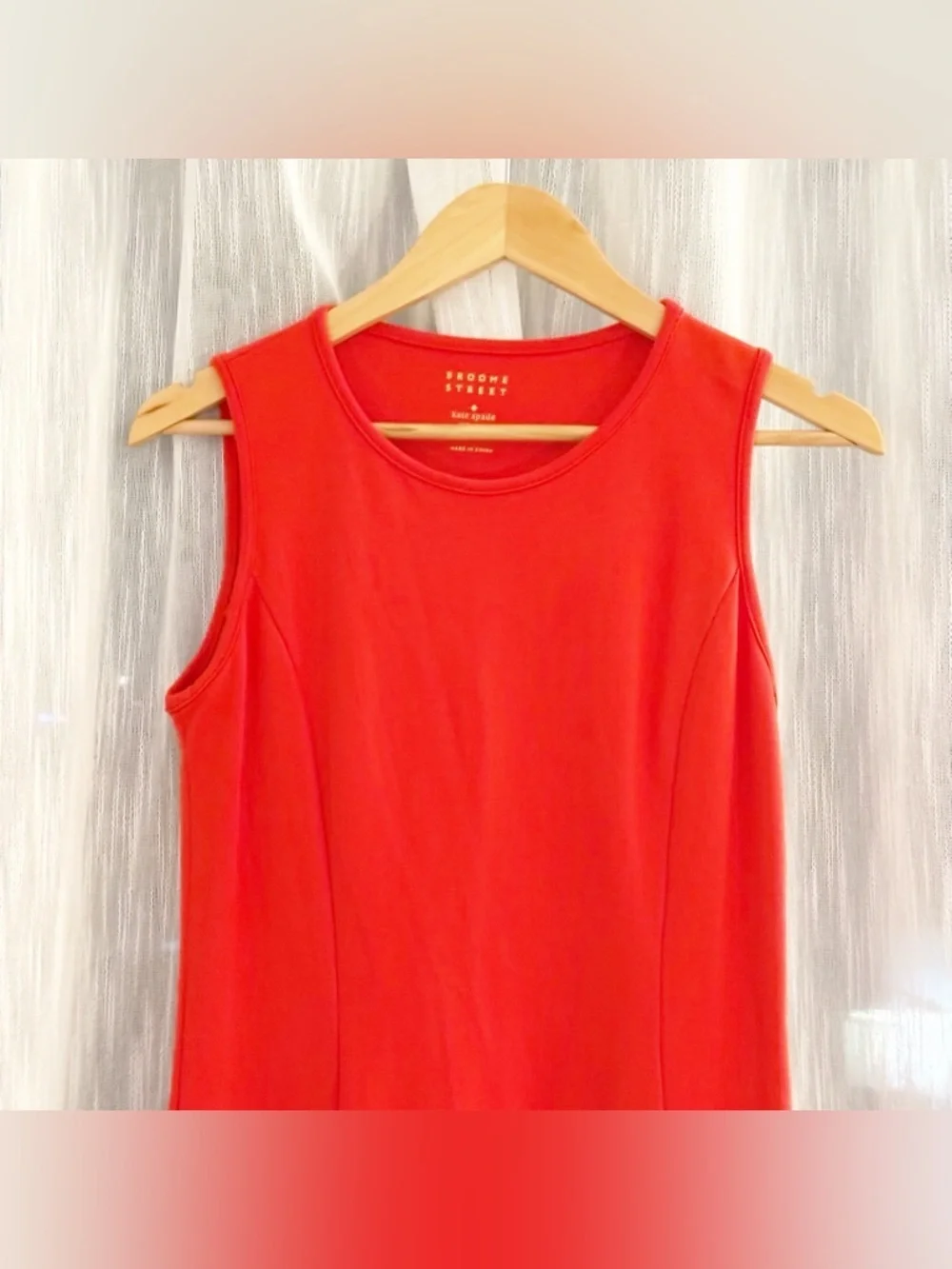 Kate Spade Broome Street Red Dress Small Red/Orange